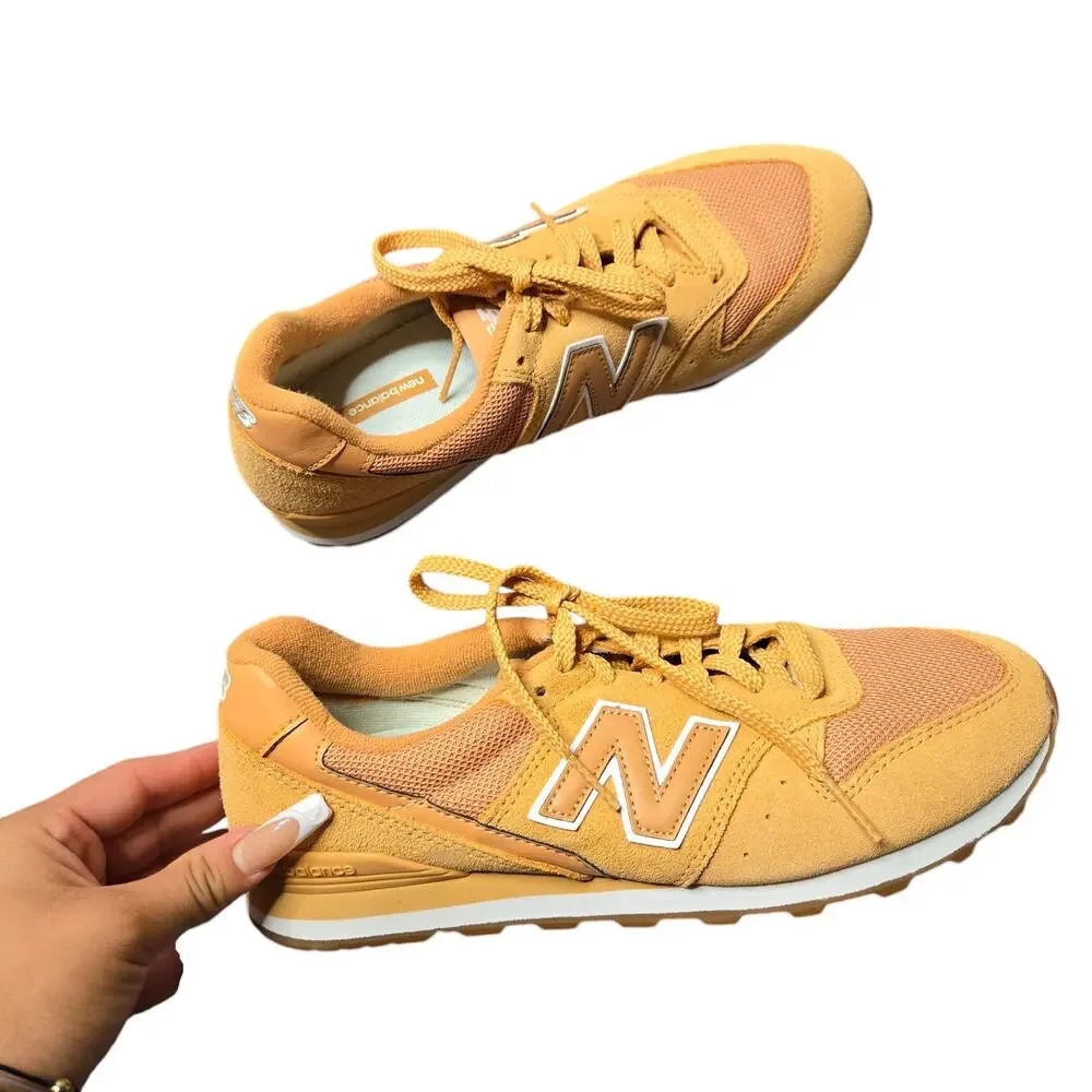 New Balance 996 Orange Sneakers Size: 9
